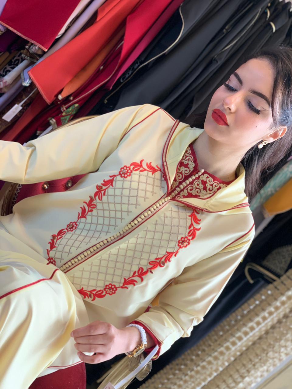 djellaba Marocain haute couture Alysse