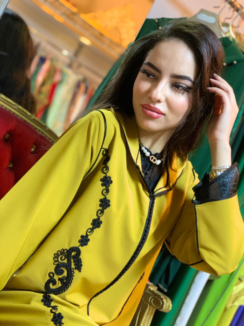 djellaba Marocain haute couture Achillée