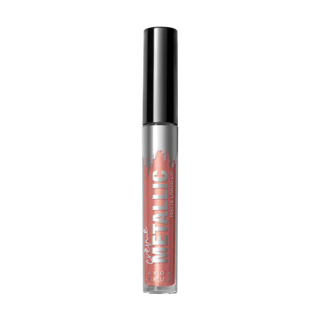 Avon True Crème Metallic Matte Liquid Lip 3ml, Blush