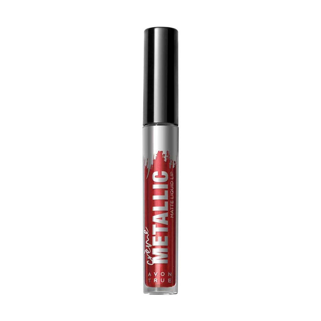 Avon True Crème Metallic Matte Liquid Lip 3ml, Cherry