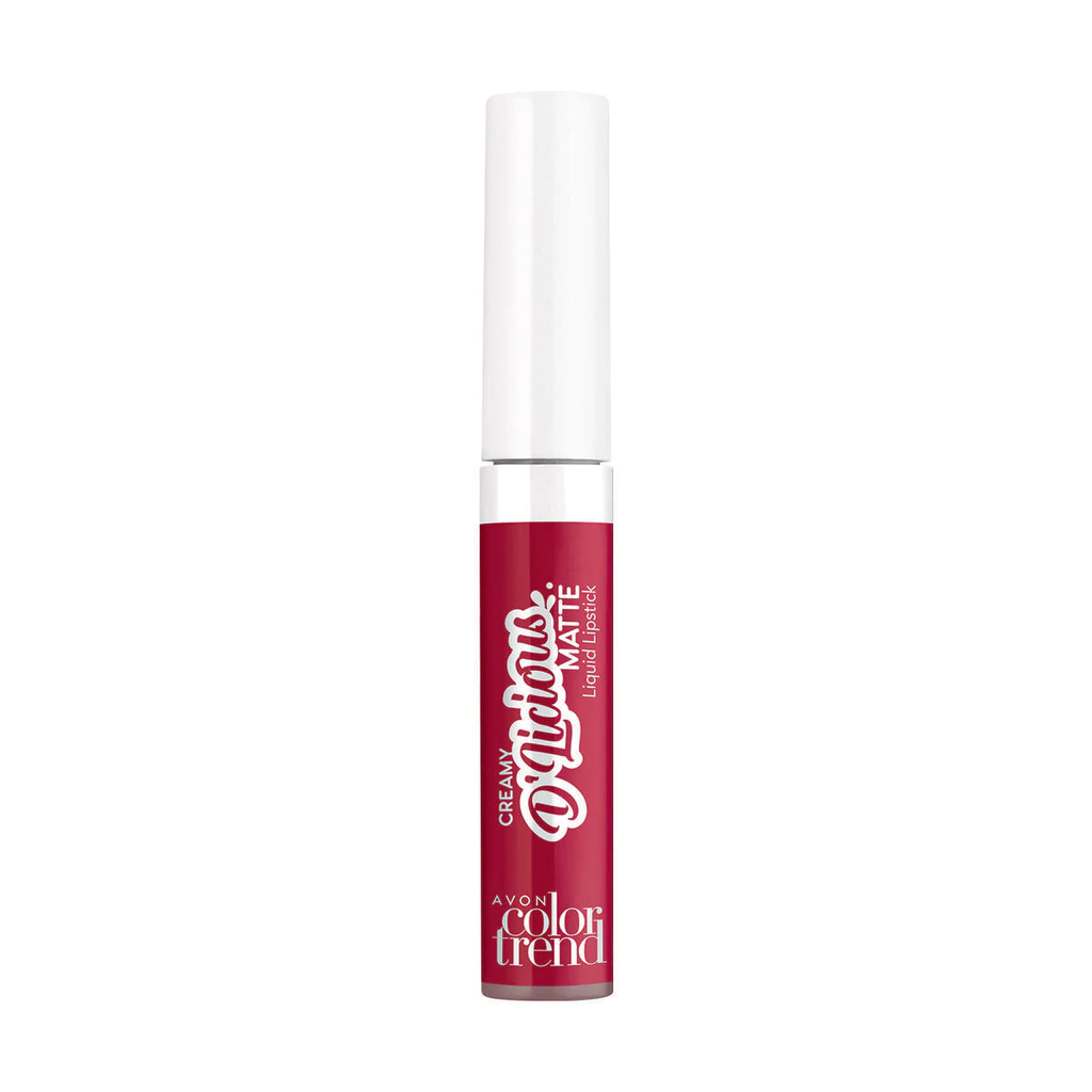 Color Trend D’Licious Creamy Matte Rouge à Lèvres Liquide Mat 5ml., Candy Apple Red