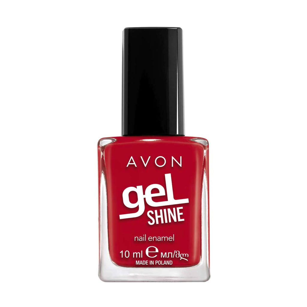 Avon Gel Shine vernis à ongles 10ml., Red is Red
