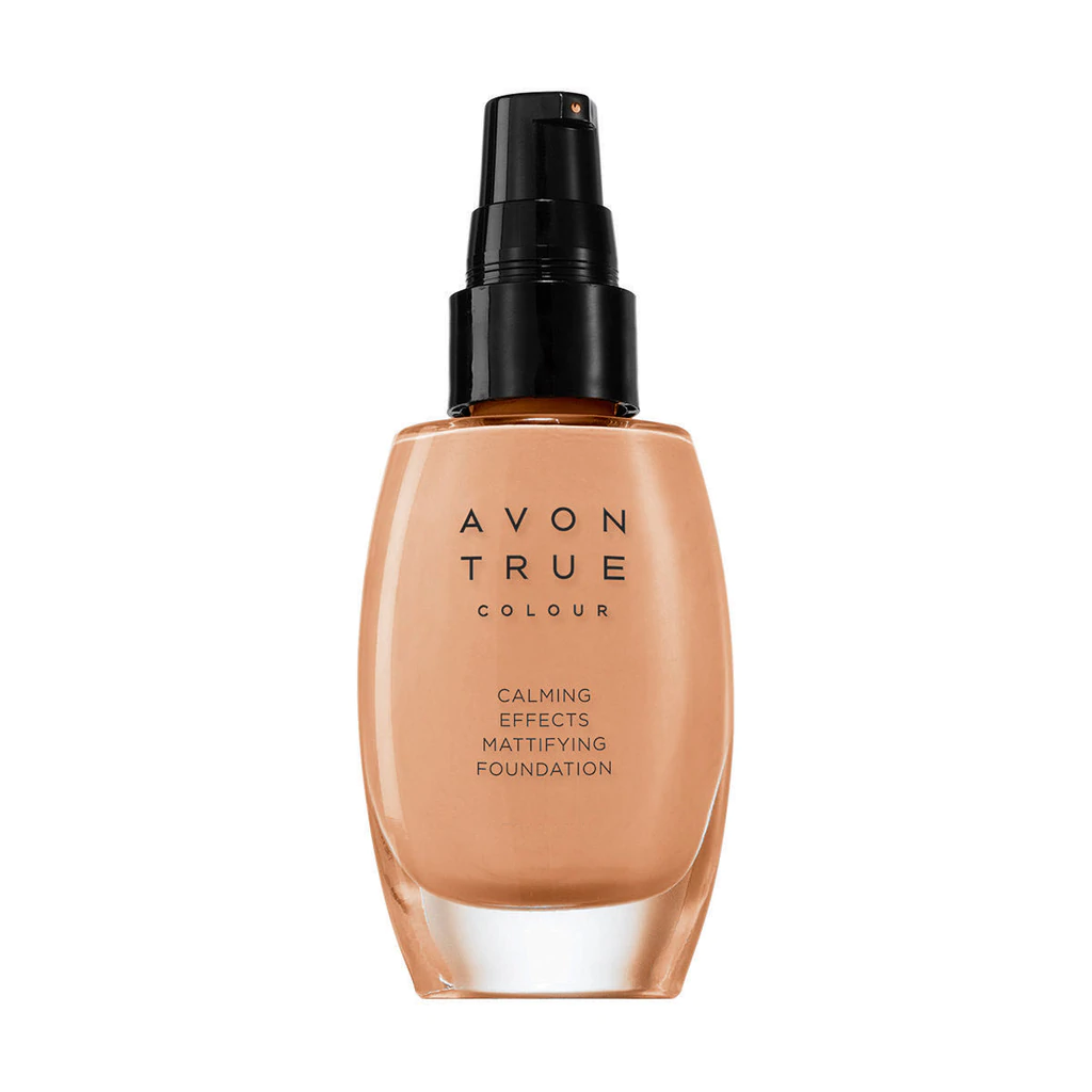 Avon True Colour Calming Effects Fond de teint matifiant 30ml., Almond
