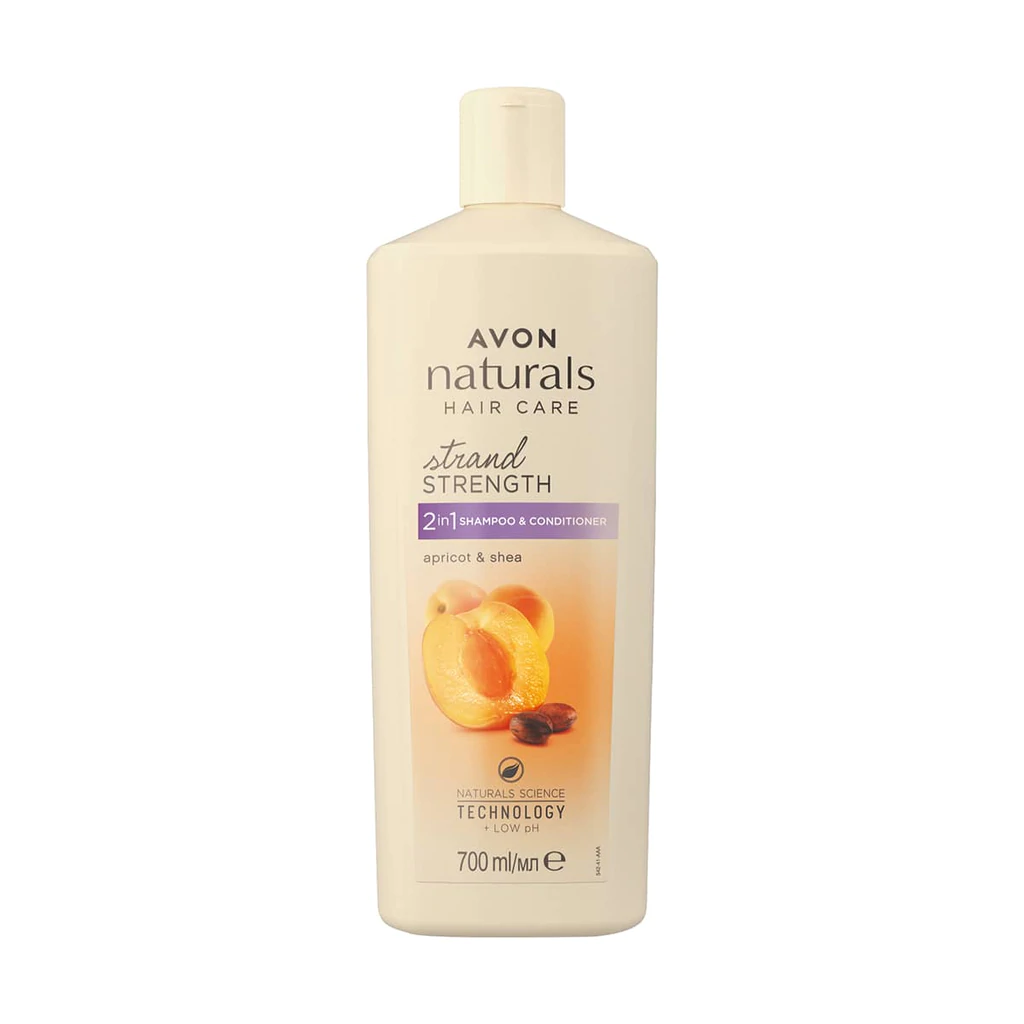 Naturals Shampoing 700ml. , Apricot And Shea 2in1 Shampoing/Après-Shampoing