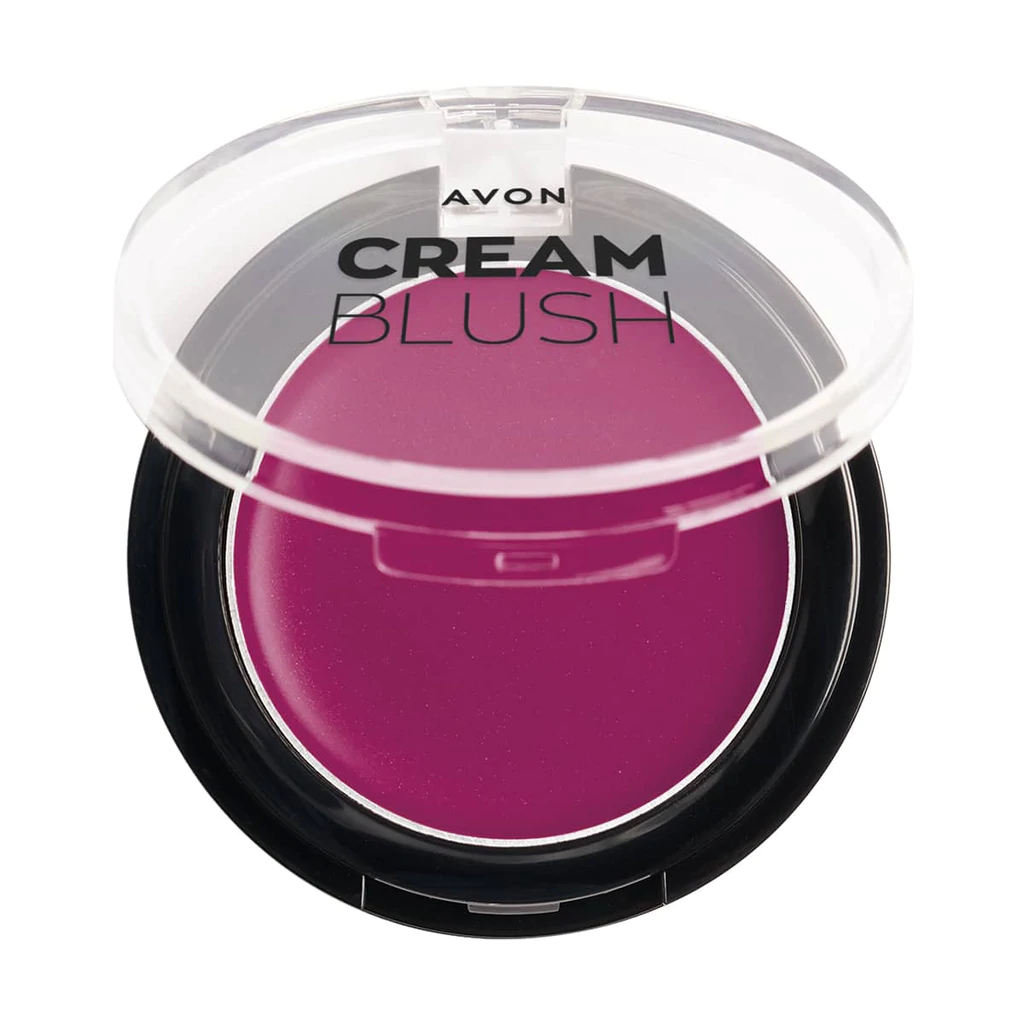 Avon Cream Blush fard à joues 2.4gr, Plum Pop