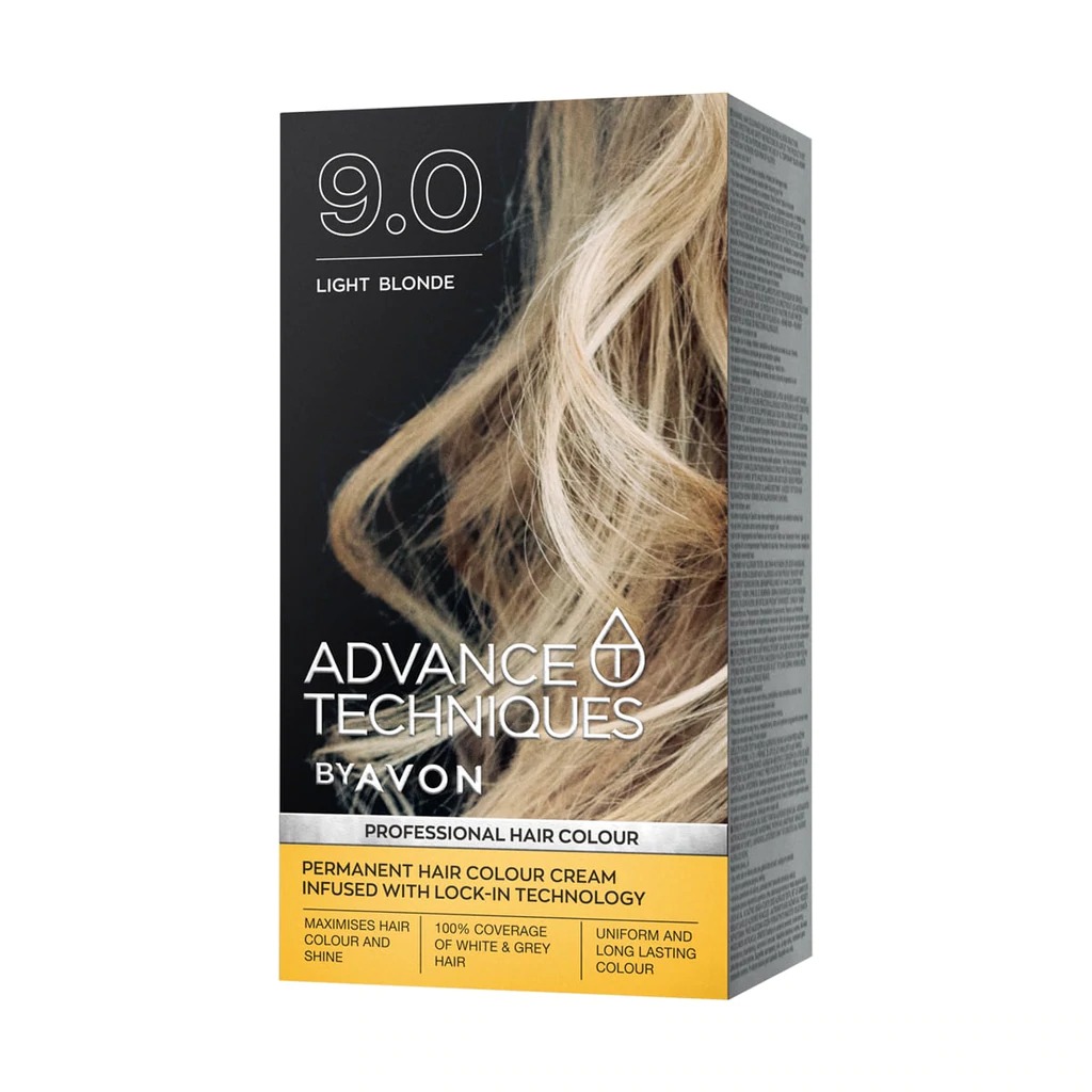 Crème colorante permanente pour cheveux 400ml., 9.0 Light Blonde