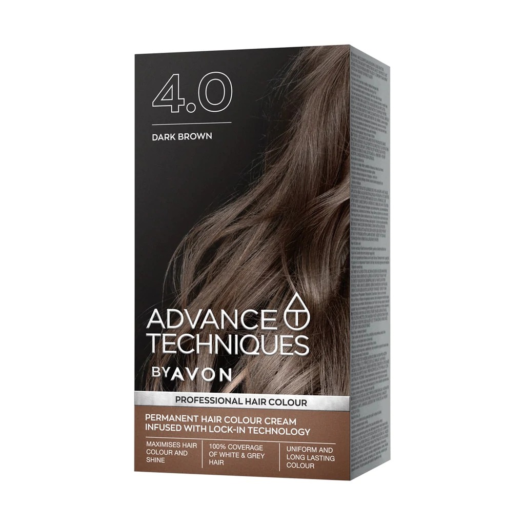 Crème colorante permanente pour cheveux 400ml., 4.0 Dark Brown
