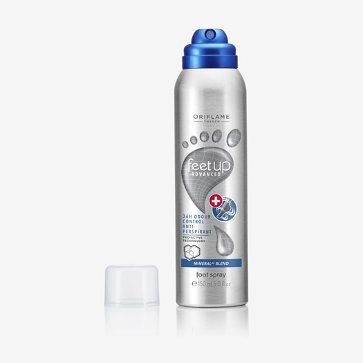 FEET UP Spray pour les Pieds Anti Transpirant avec Contrôle des Odeurs 36H Feet Up Advanced