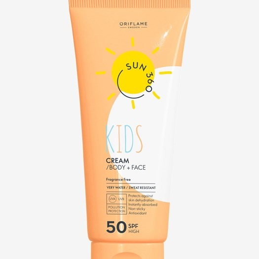 SUN 360 Crème pour le Corps et le Visage des Enfants Sun 360 IP 50