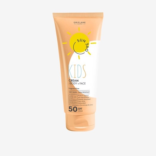 SUN 360 Crème pour le Corps et le Visage des Enfants Sun 360 IP 50