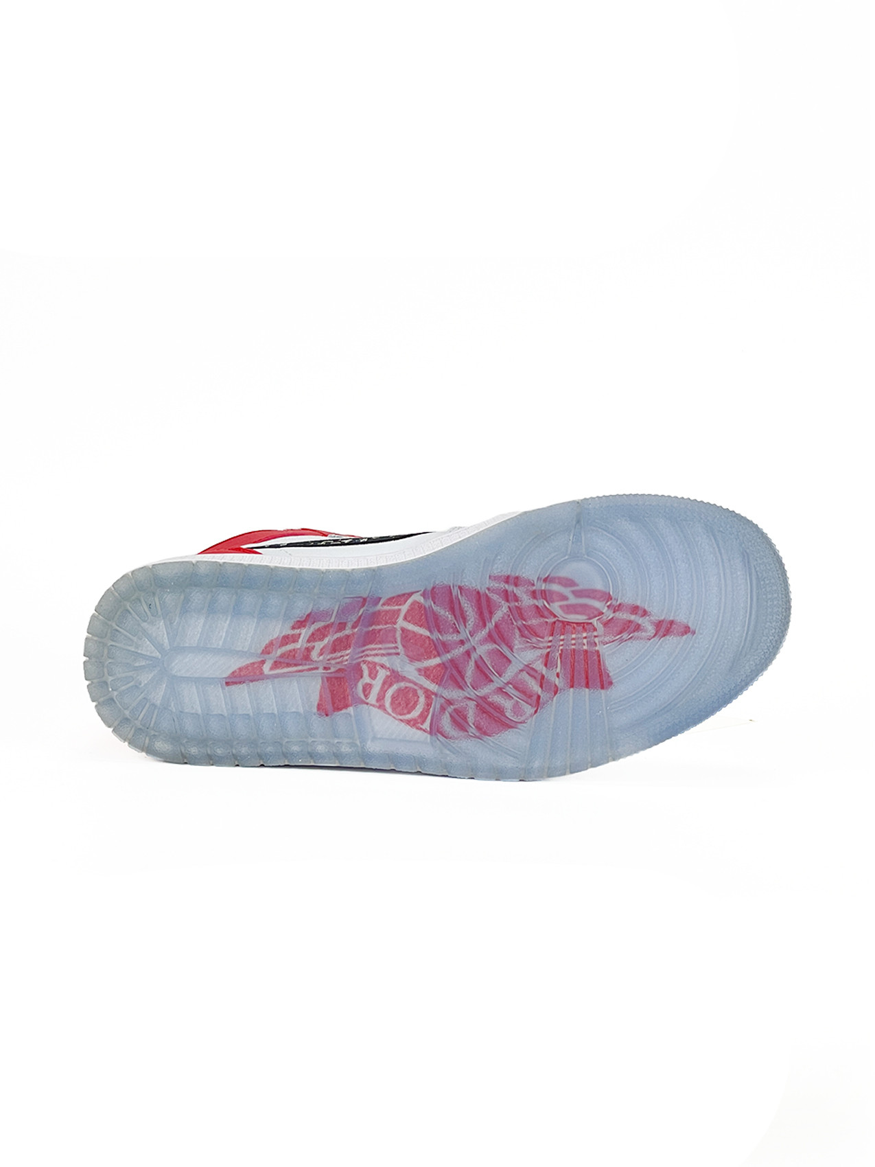 Espadrille Homme SILVIA, 43, Blanc & Rouge