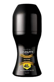 Avon On Duty Active 48 Hour Anti-Perspirant Roll On for Men - 50ml