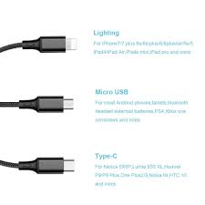 FONENG Cable de charge FAST 3 in 1 *51