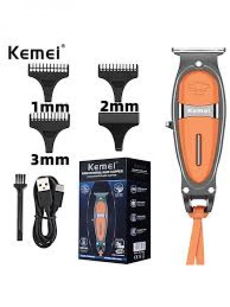 Kemei-Tondeuse à cheveux électrique pour hommes, tondeuse à barbe pour  salon de coiffure, machine à