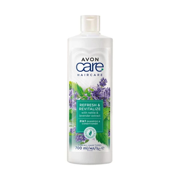 Avon Care Nettle & Lavender 2 in 1 Shampoo & Conditioner, 700ml